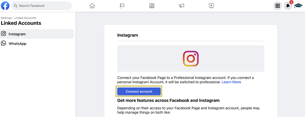 How to LOGIN to Instagram Through Facebook! 